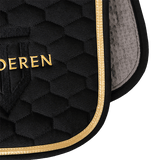 Winderen Dressage Saddle Pad - Raven/Gold - Equiluxe Tack