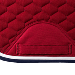 Winderen Dressage Saddle Pad - Ruby/White - Equiluxe Tack