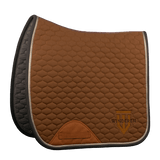 Winderen Dressage Saddle Pad - Rust/Chocolate - Equiluxe Tack