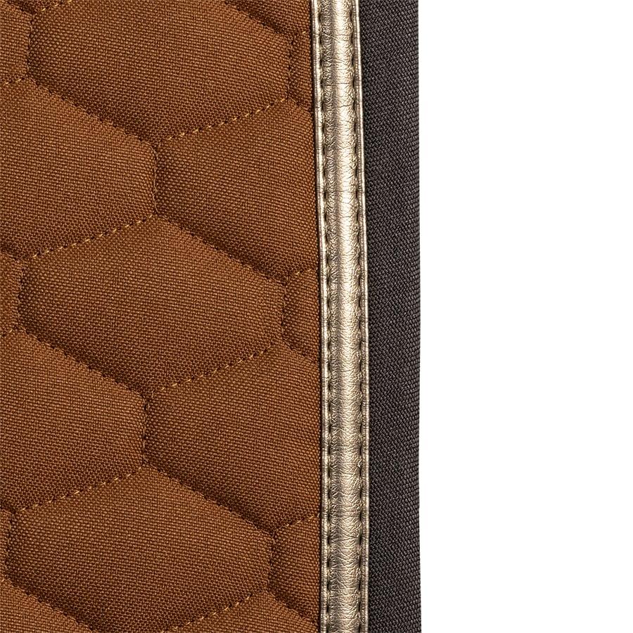 Winderen Dressage Saddle Pad - Rust/Chocolate - Equiluxe Tack