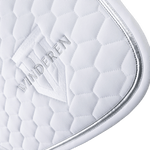 Winderen Dressage Saddle Pad - Snowflake/Silver - Equiluxe Tack