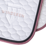 Winderen Dressage Saddle Pad - White/Lollipop - Equiluxe Tack