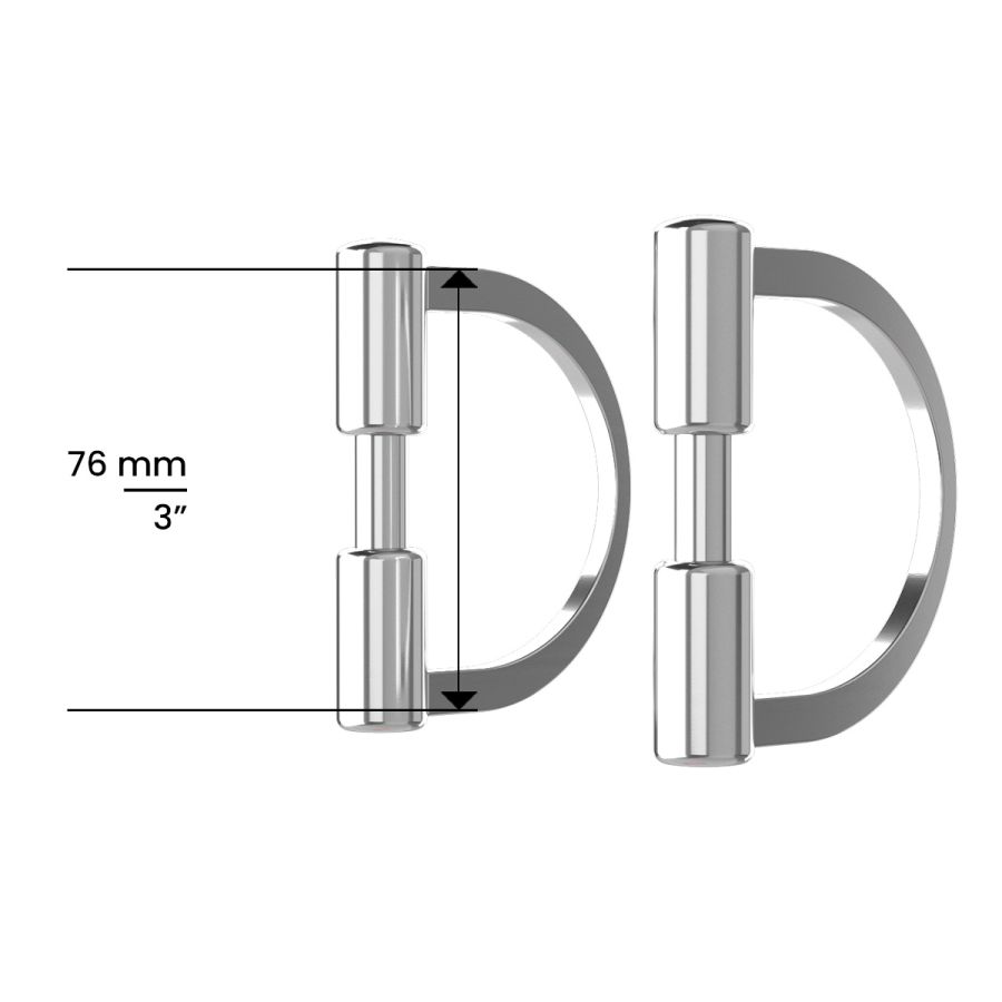 Winderen Gel D Ring Bit - 7 Styles - Equiluxe Tack