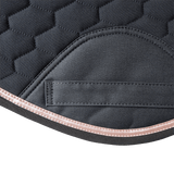 Winderen Jump Saddle Pad - Anthracite/Rose Gold - Equiluxe Tack