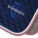 Winderen Jump Saddle Pad -Navy/Lollipop - Equiluxe Tack