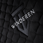 Winderen Jump Saddle Pad - Raven/Silver - Equiluxe Tack