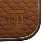 Winderen Jump Saddle Pad - Rust & Chocolate - Equiluxe Tack