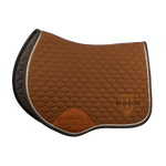 Winderen Jump Saddle Pad - Rust & Chocolate - Equiluxe Tack