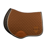 Winderen Jump Saddle Pad - Rust/Chocolate - Equiluxe Tack