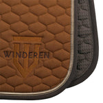 Winderen Jump Saddle Pad - Rust/Chocolate - Equiluxe Tack