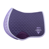 Winderen Jump Saddle Pad - Violet - Equiluxe Tack
