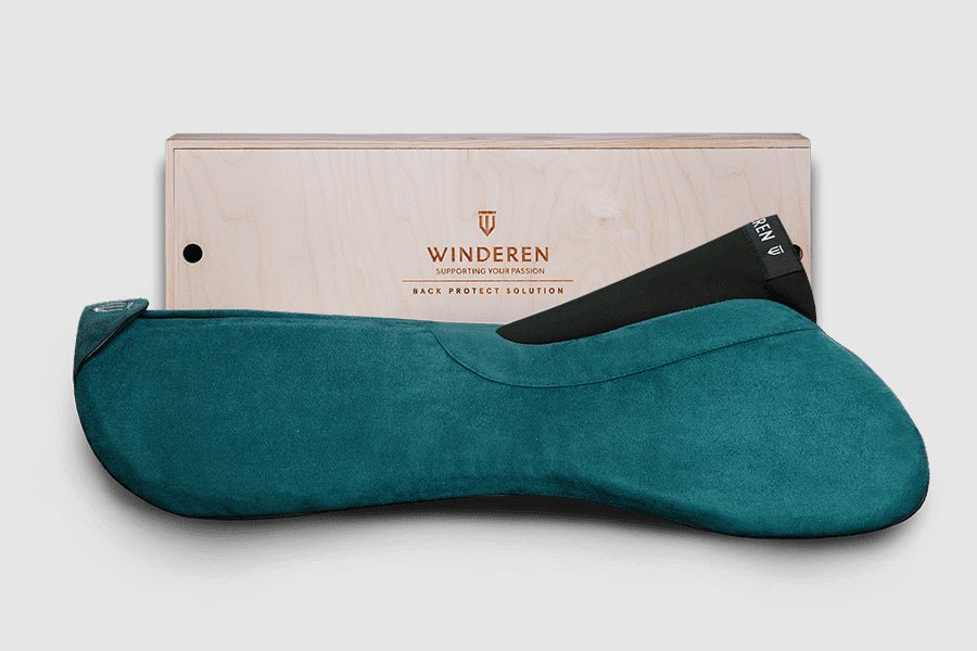 Winderen Jumping Half Pad - 10mm or 18mm - Emerald - Equiluxe Tack