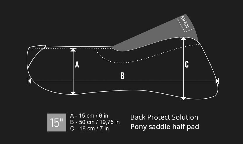 Winderen Pony Size Half Pad - Pink - Equiluxe Tack