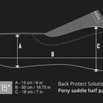 Winderen Pony Size Half Pad - Terracotta - Equiluxe Tack