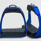 Winderen Wide Footbed Stirrups - Sapphire - Equiluxe Tack