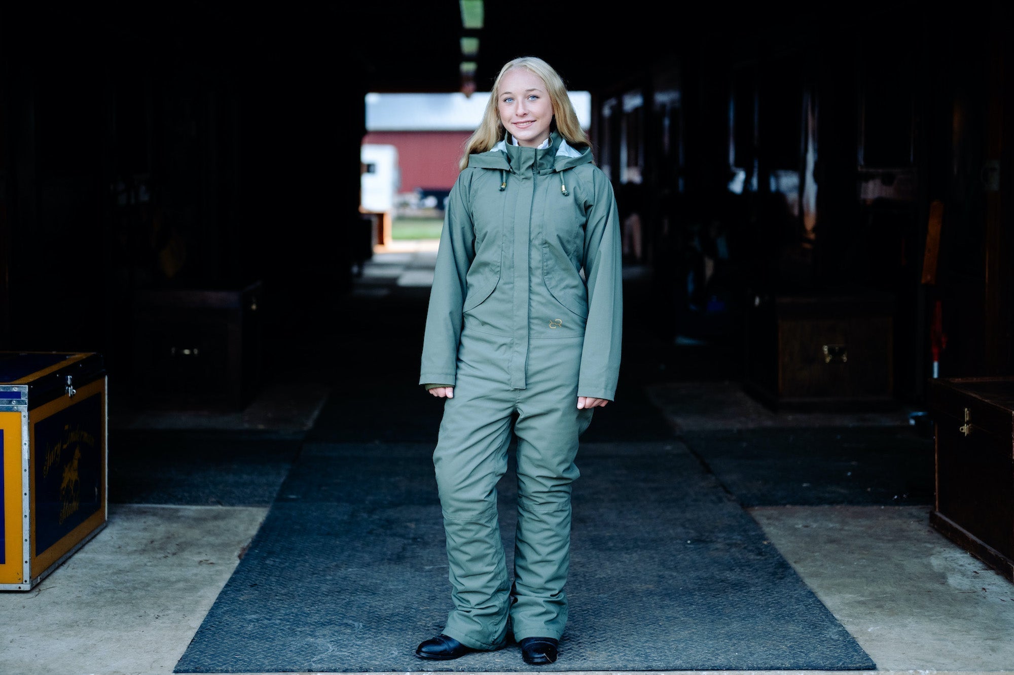Winter Insulated Jumpsuit 3.0 - Thyme - Equiluxe Tack